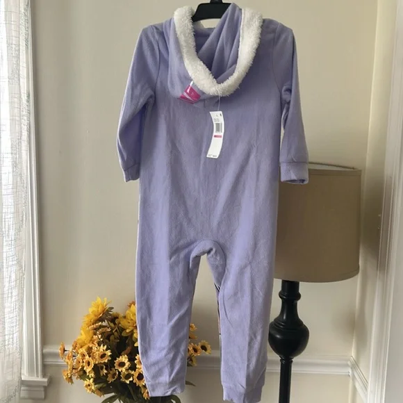 Frozen Elsa and Anna one piece costume/pajamas Size 4. NWT. - Picture 2 of 8